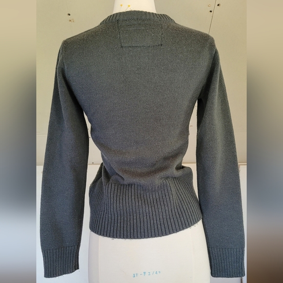 Volcom Epidermis Grey Sweater Size Small - Picture 4 of 11